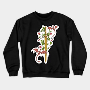 Fighting dragons with you Crewneck Sweatshirt